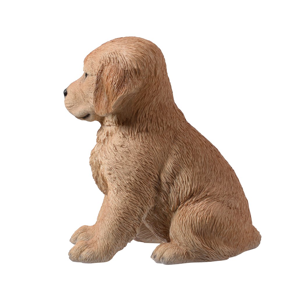 10" Golden Retreiver Puppy Statue. Picture 5