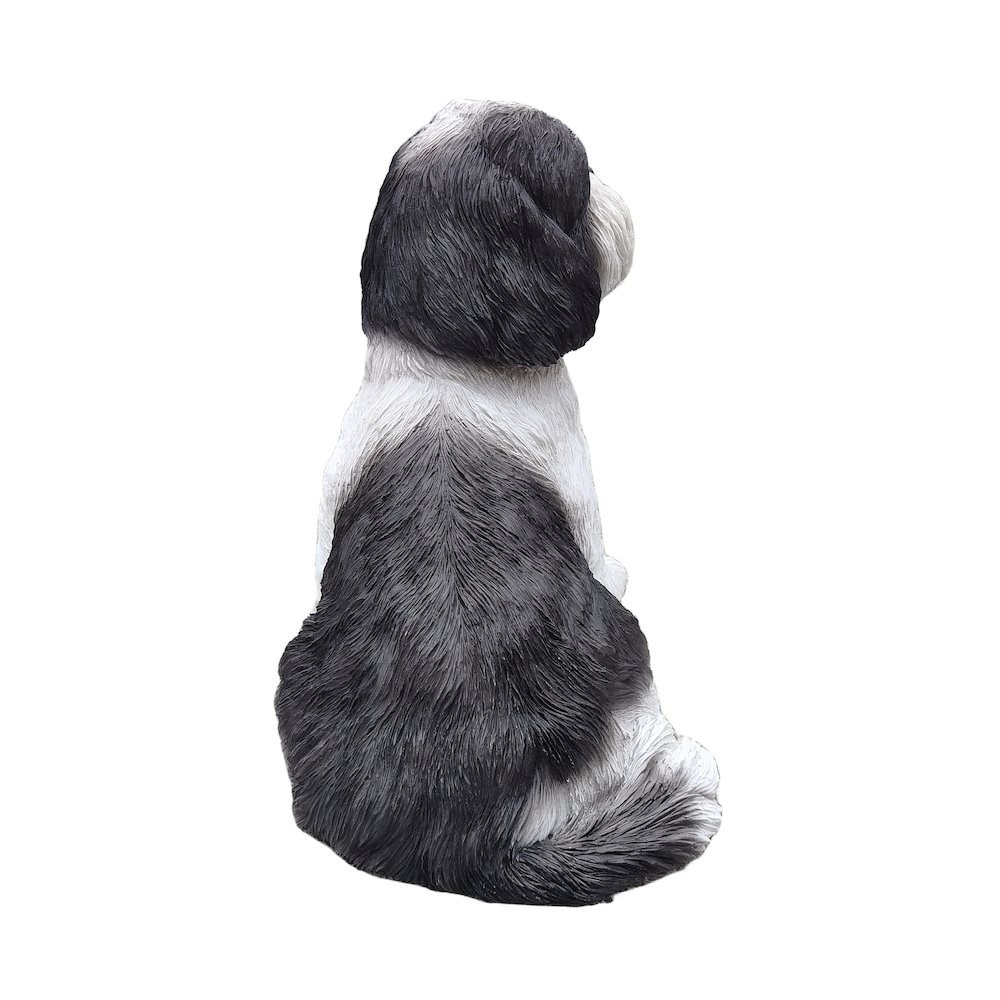 Monochrome Elegance: Shizu Polyresin Figurine in Black and White. Picture 5