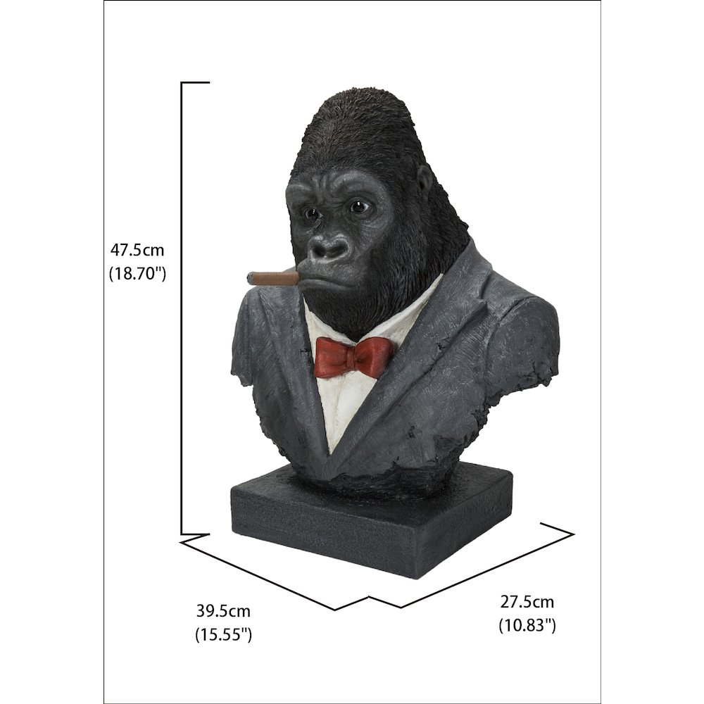 Gorilla Head with Tux. Picture 6