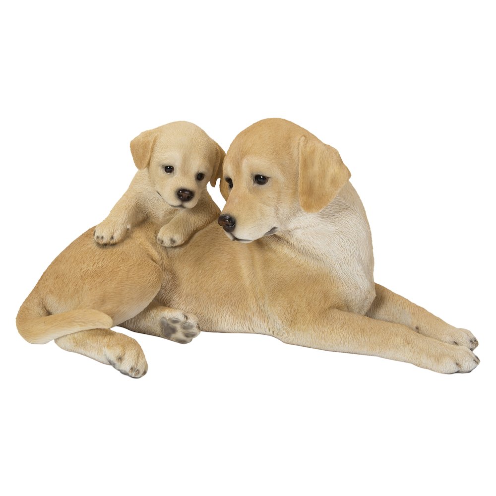 Mother & Baby Labrador. Picture 2