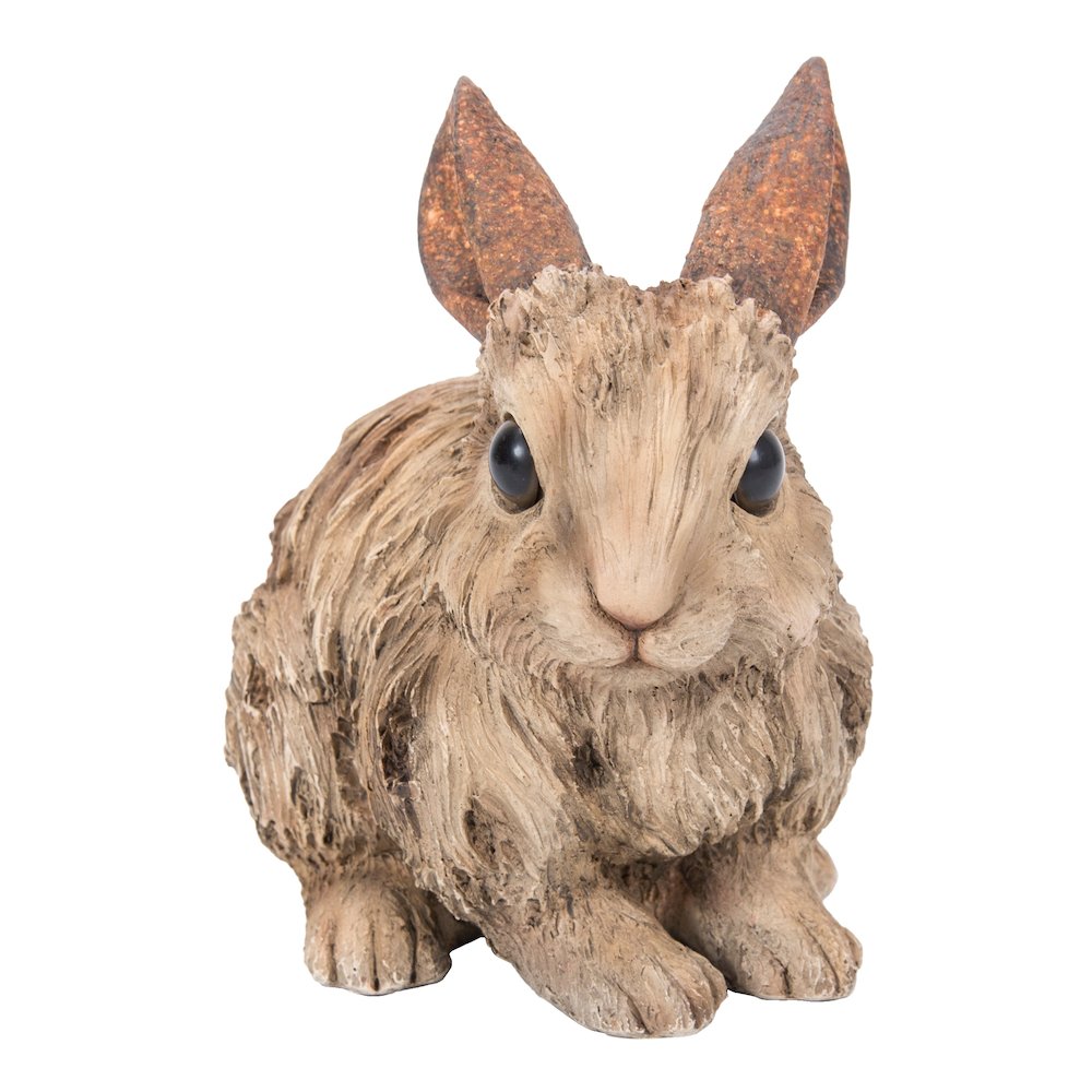 Small Driftwood Rabbit Statue. Picture 2