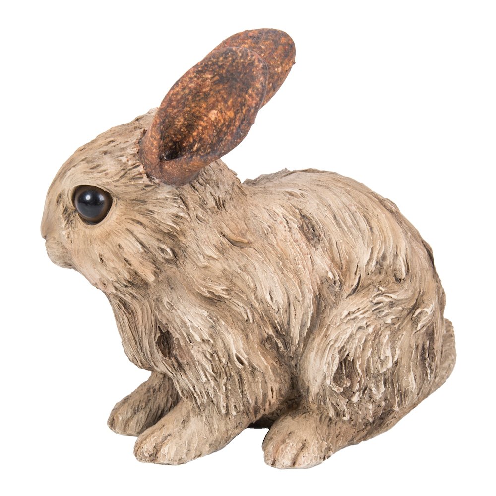Small Driftwood Rabbit Statue. Picture 3
