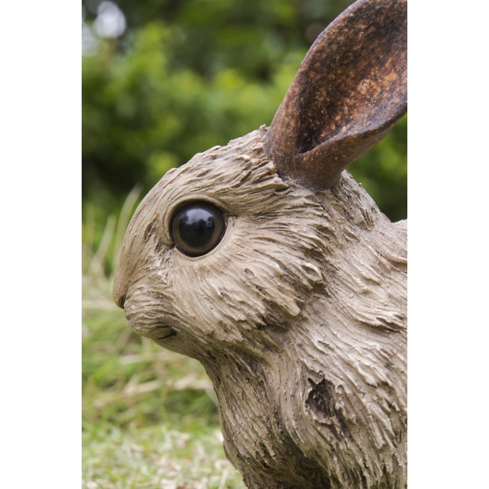 Small Driftwood Rabbit Statue. Picture 7