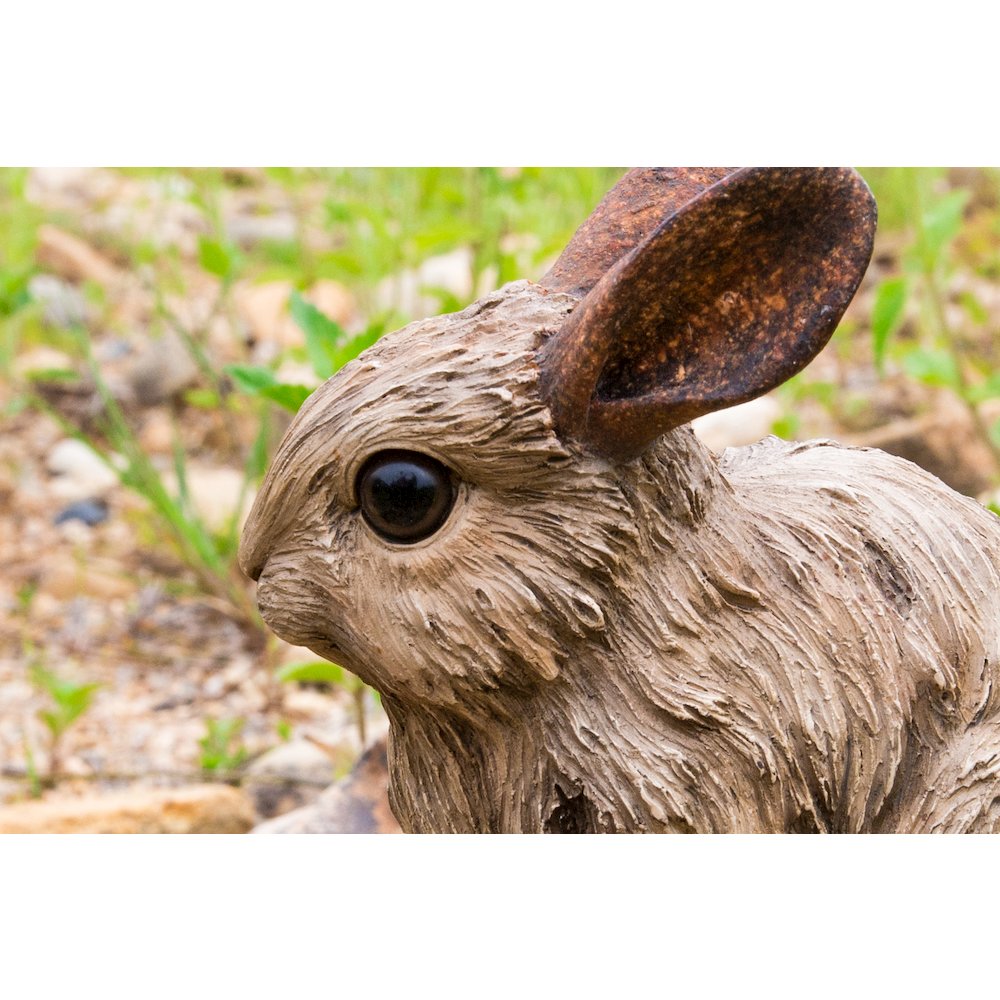 Small Driftwood Rabbit Statue. Picture 6
