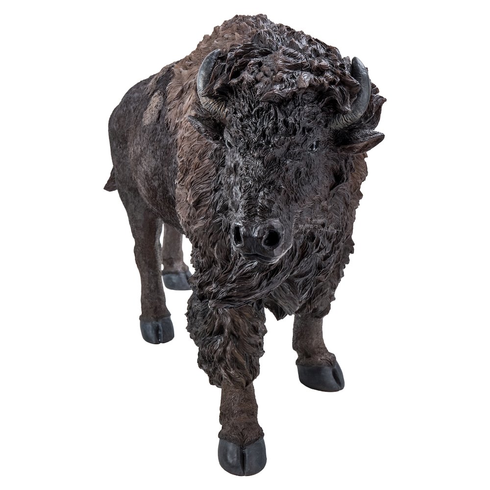 Large Size Bison Ornament. Picture 2
