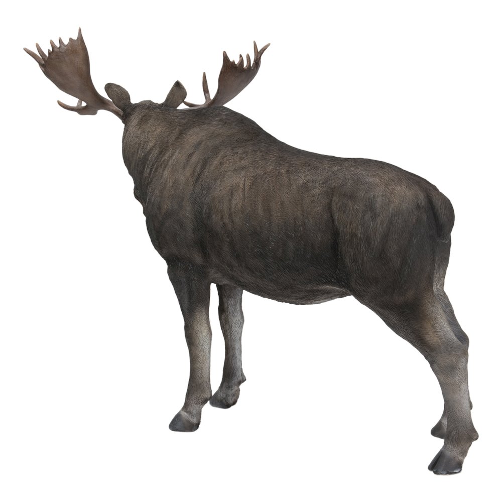 Standing Moose Statue. Picture 5