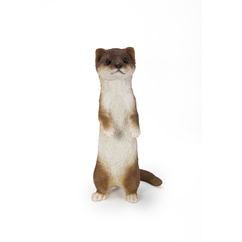 Standing Least Weasel Statue. Picture 2