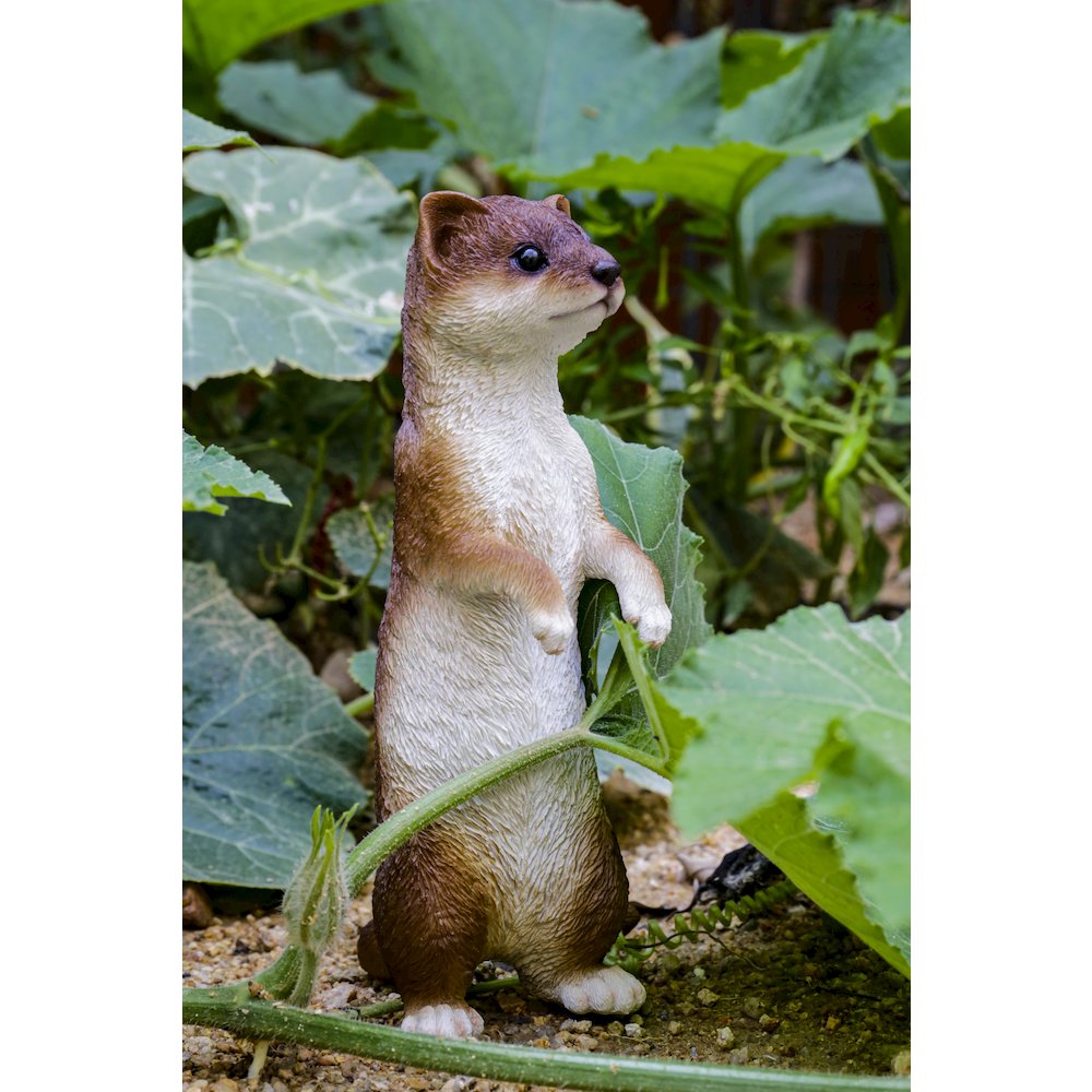 Standing Least Weasel Statue. Picture 6