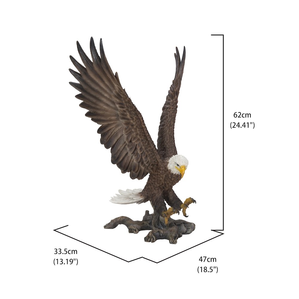 Large Flying Eagle Statue. Picture 5
