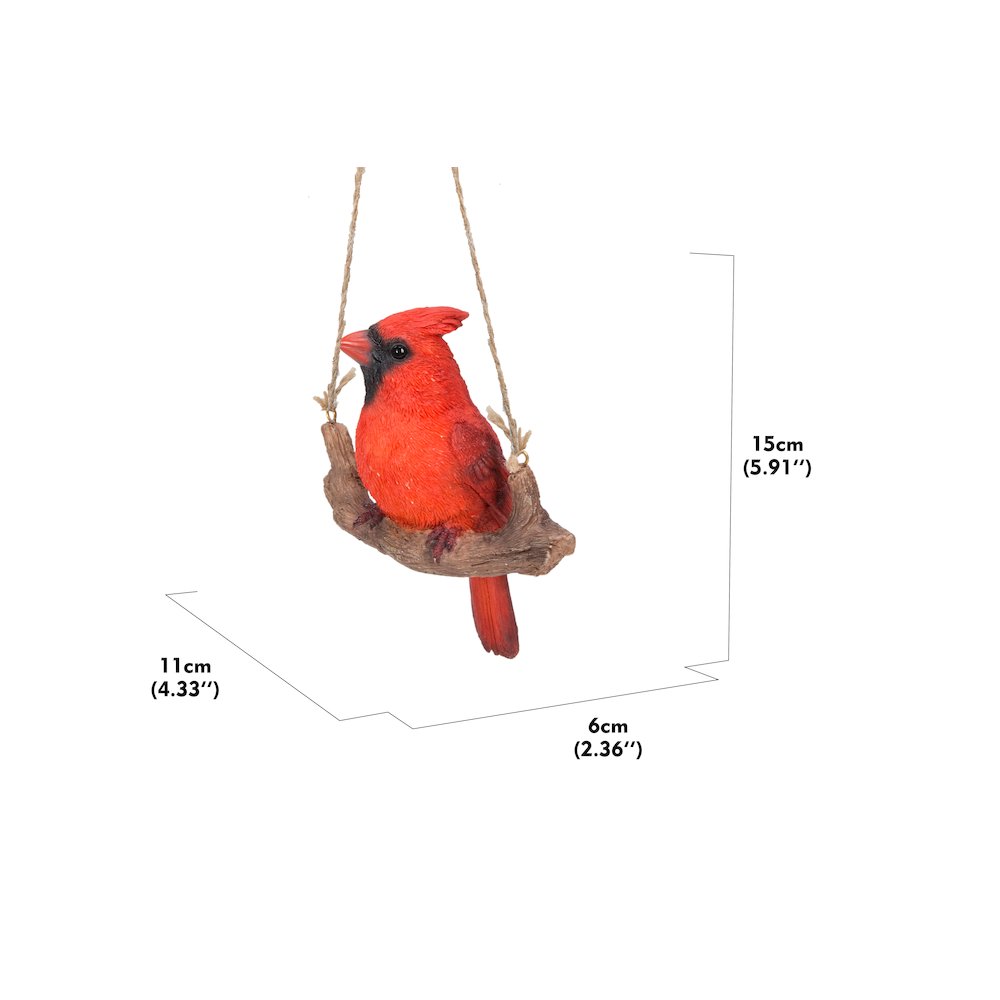 Hanging Cardinal On A Branch. Picture 4