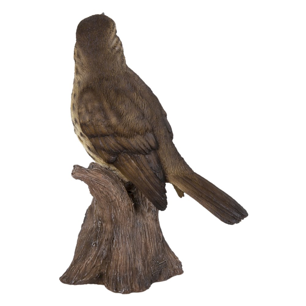Songbird Standing On Stump W/Sound Motion Sensor. Picture 6