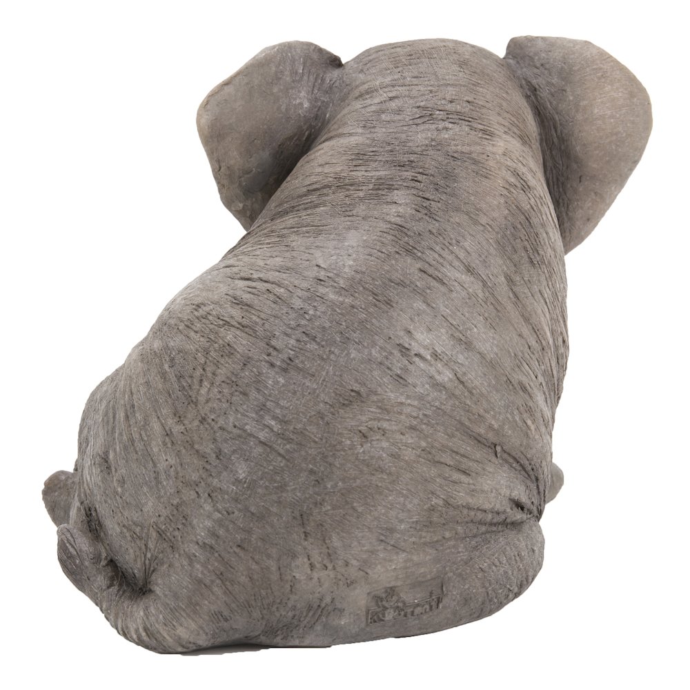 Chubby Elephant Sitting. Picture 1