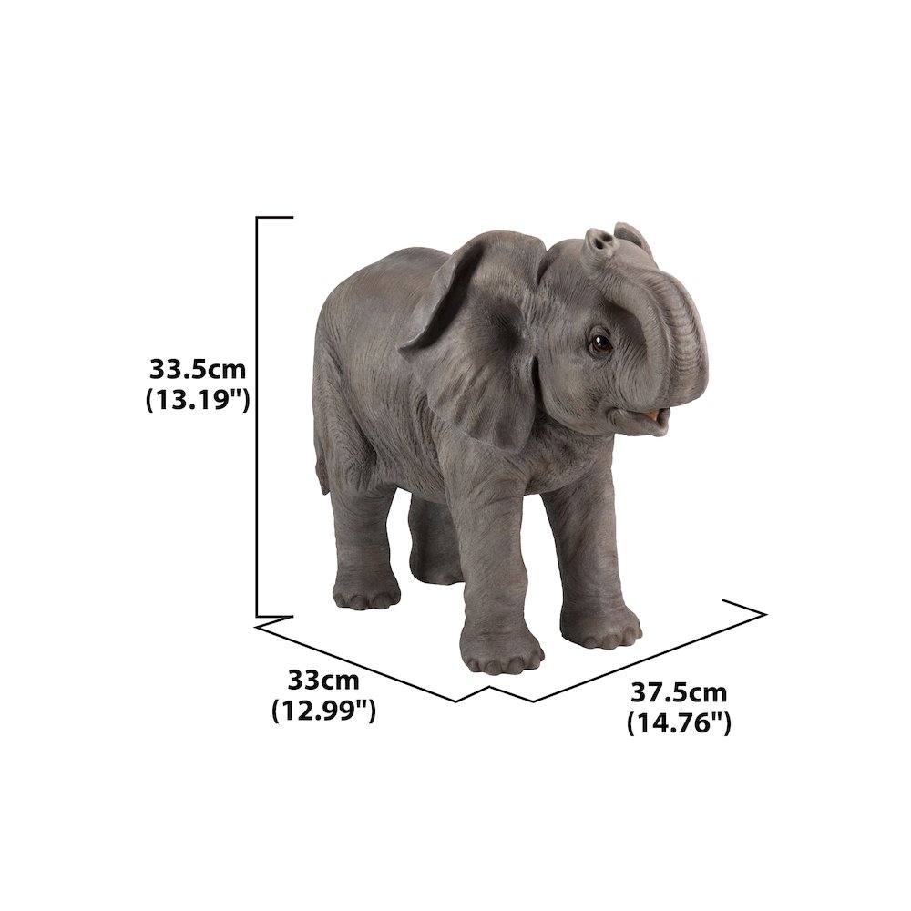 Elephant with Trunk Up. Picture 2