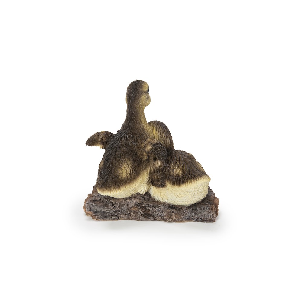 Playful Ducklings Garden Statue - Yellow/Black. Picture 3