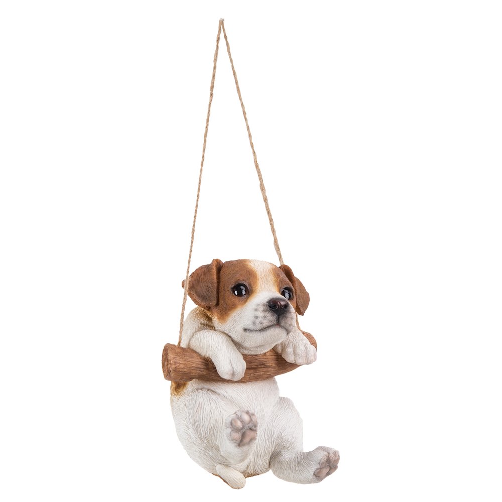 Hanging Jack Russell Terrier Puppy Statue. Picture 4