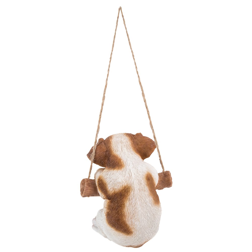 Hanging Jack Russell Terrier Puppy Statue. Picture 3