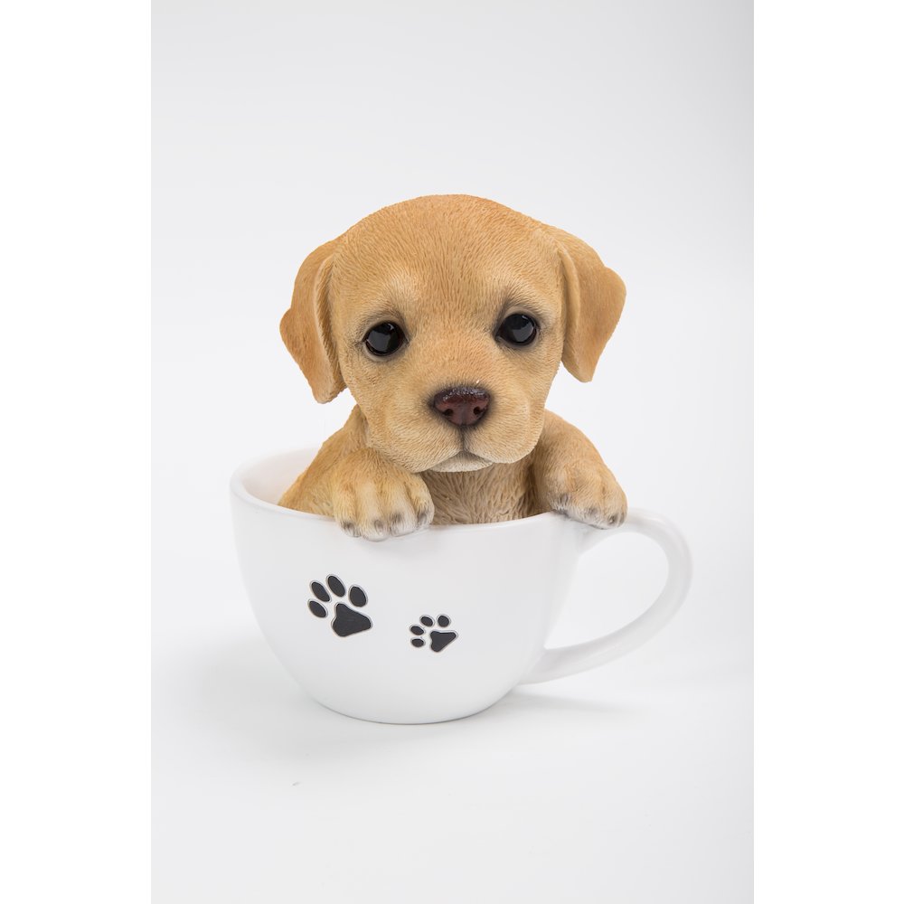 Teacup Labrador Puppy Statue. Picture 2