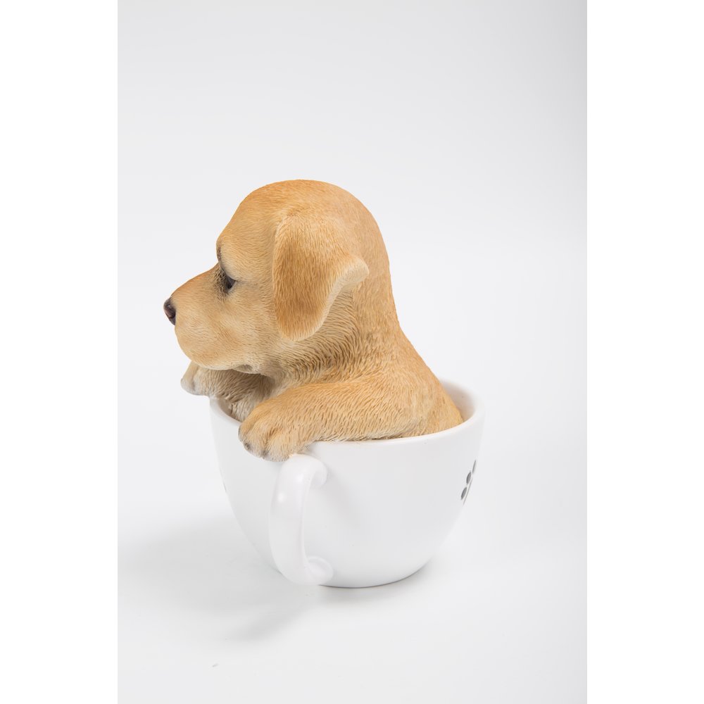 Teacup Labrador Puppy Statue. Picture 1