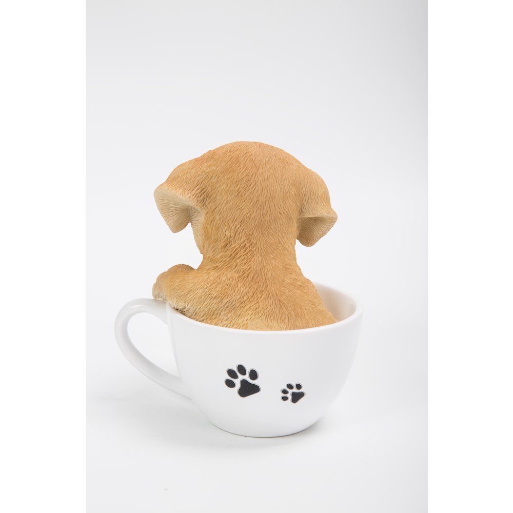 Teacup Labrador Puppy Statue. Picture 5