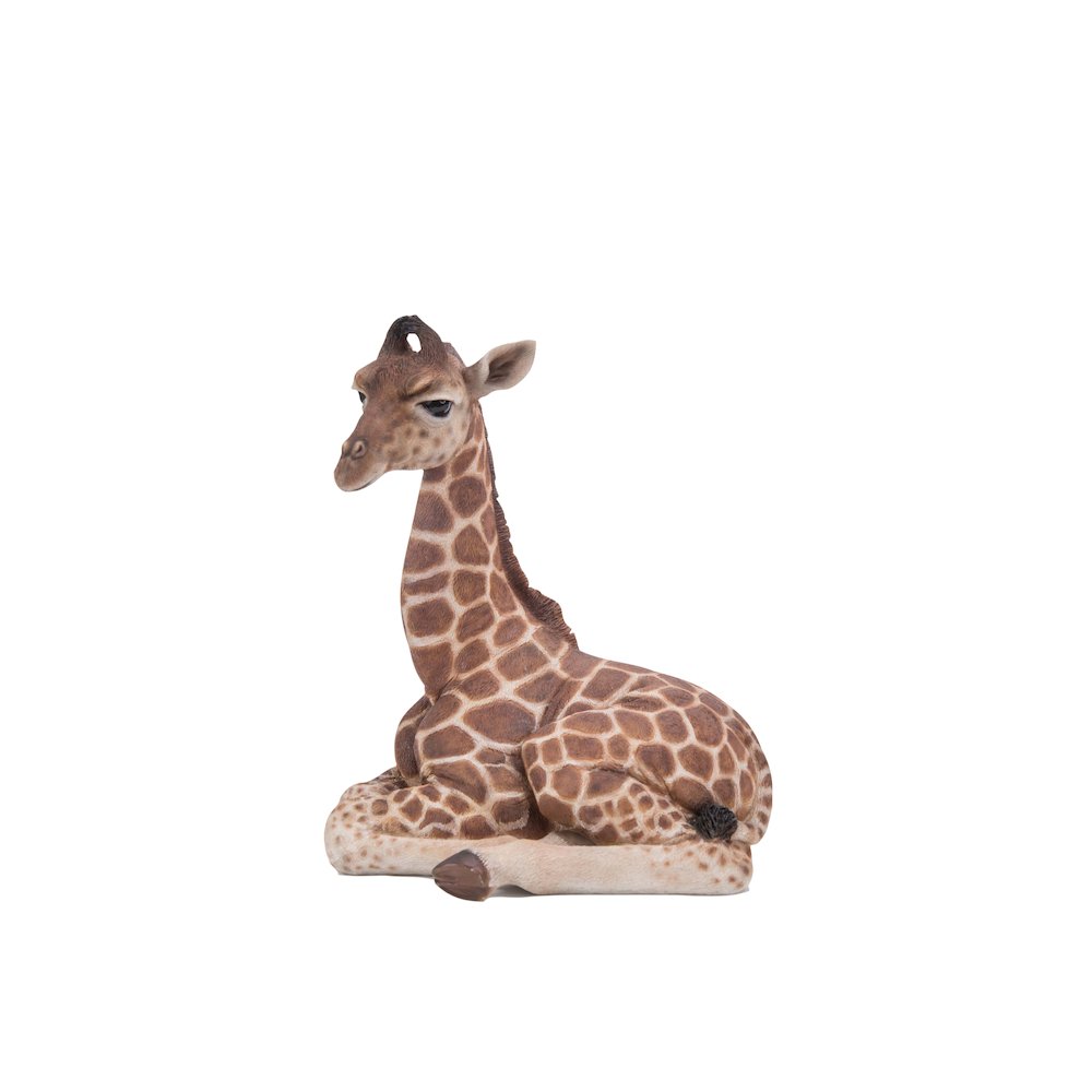 Giraffe Laying Down Statue. Picture 3