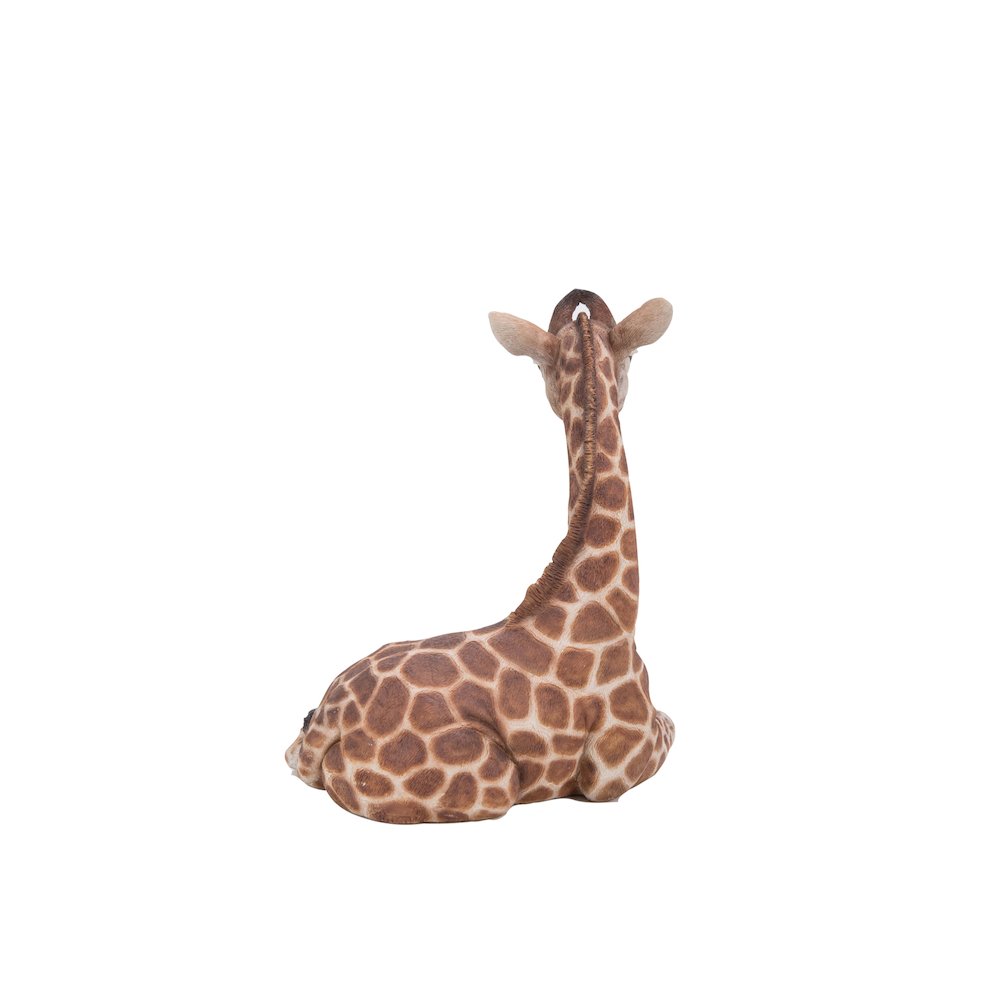 Giraffe Laying Down Statue. Picture 4