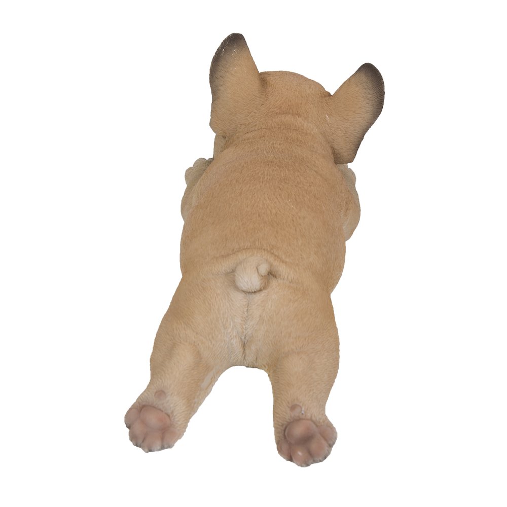Sleeping Pug Puppy Statue. Picture 4