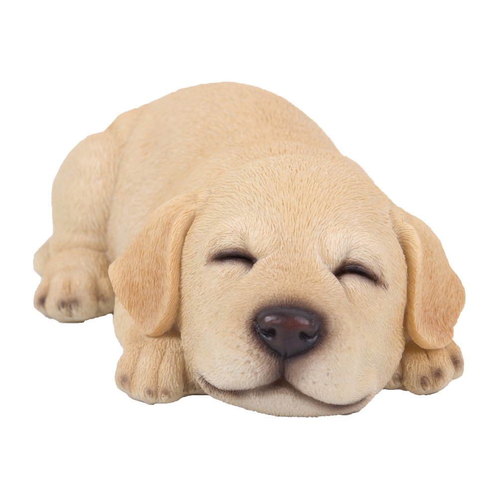 Sleeping Labrador Puppy Statue. Picture 2
