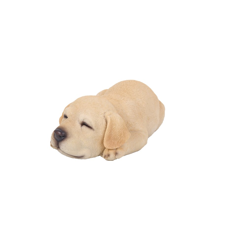 Sleeping Labrador Puppy Statue. Picture 5