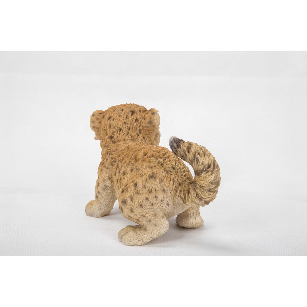 Cheetah Baby Statue. Picture 1