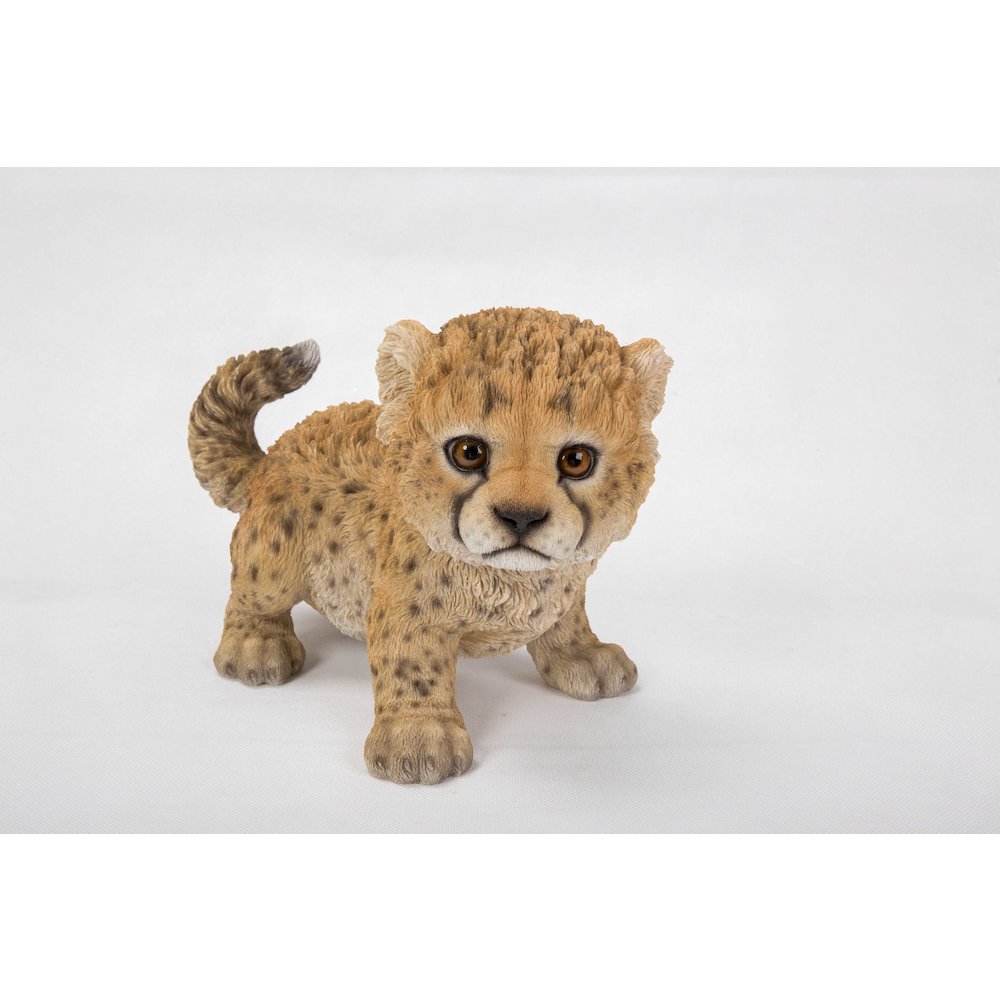 Cheetah Baby Statue. Picture 2