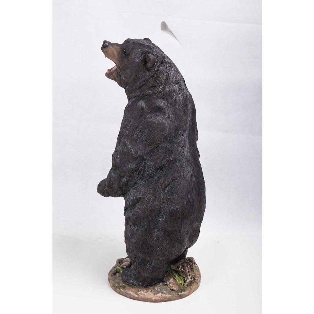 Growling Standing Bear Statue. Picture 4
