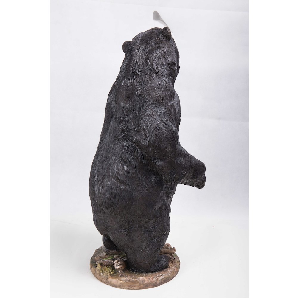 Growling Standing Bear Statue. Picture 3