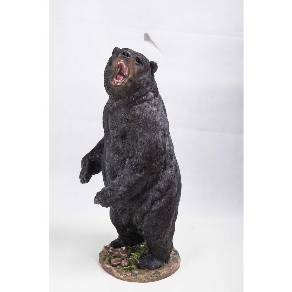 Growling Standing Bear Statue. Picture 2