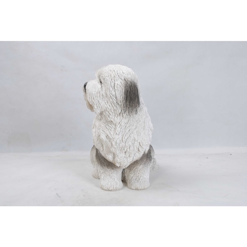 Old English Sheepdog Statue. Picture 1