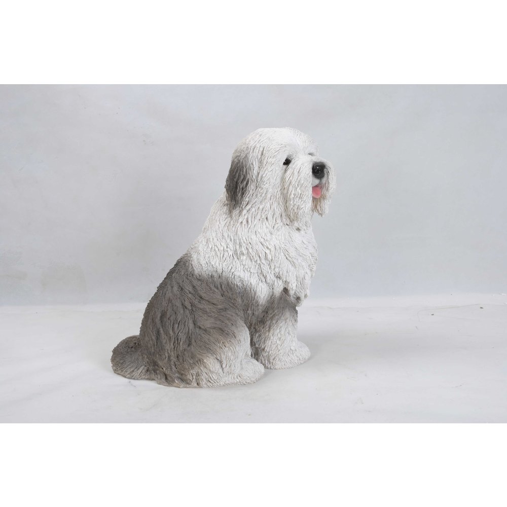 Old English Sheepdog Statue. Picture 4