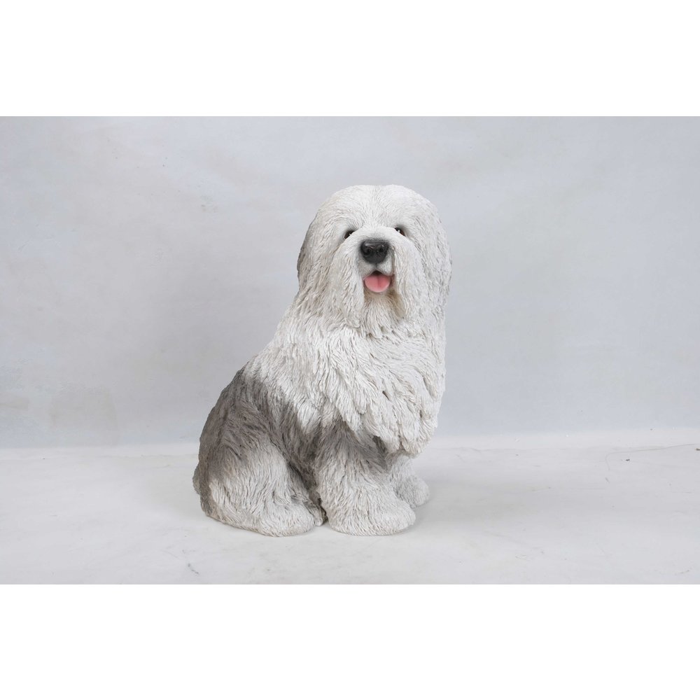 Old English Sheepdog Statue. Picture 2