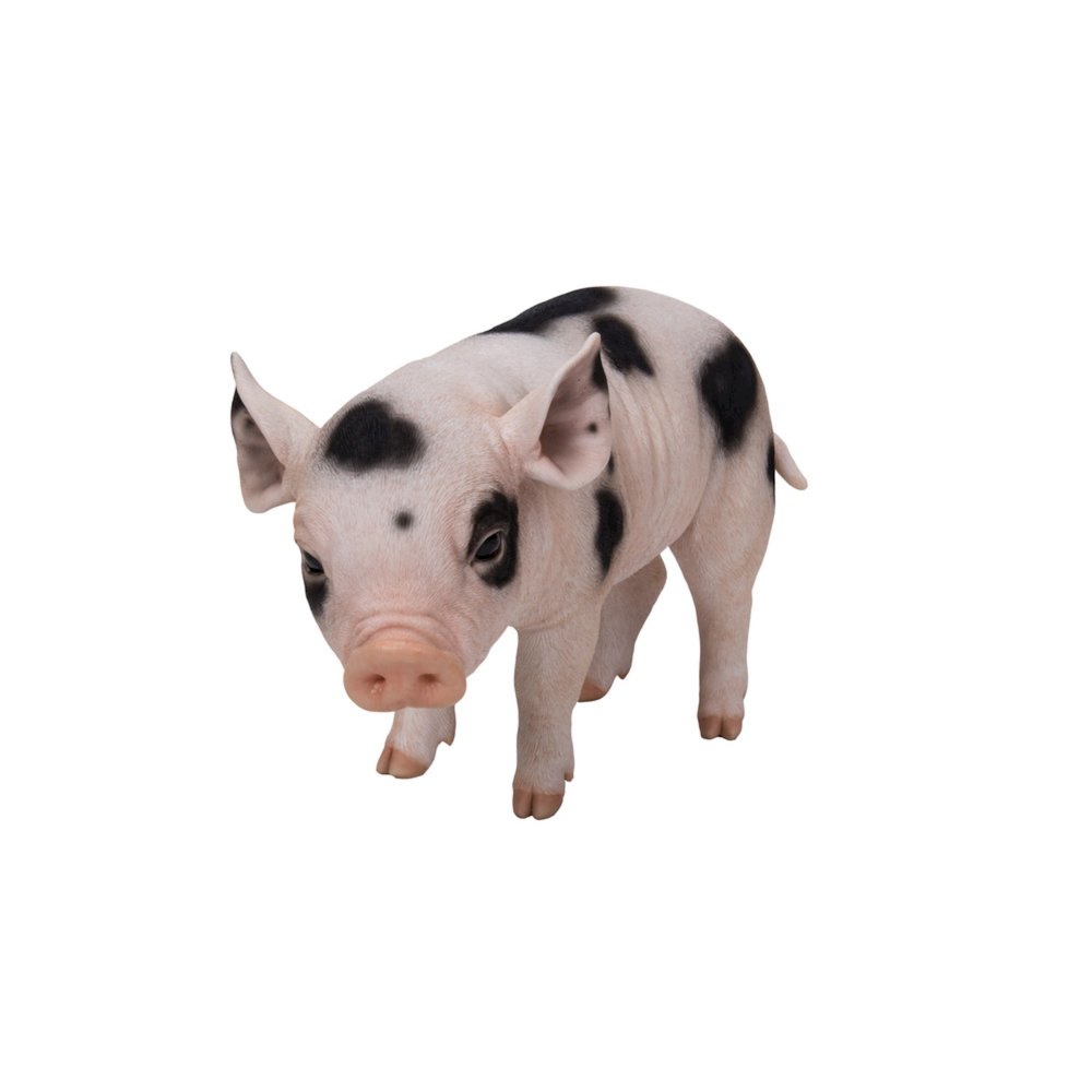 Standing Baby Pig W/Black Spots. Picture 2