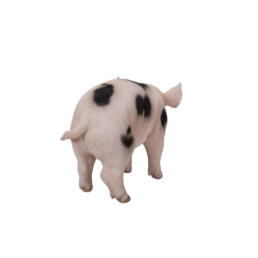 Standing Baby Pig W/Black Spots. Picture 3
