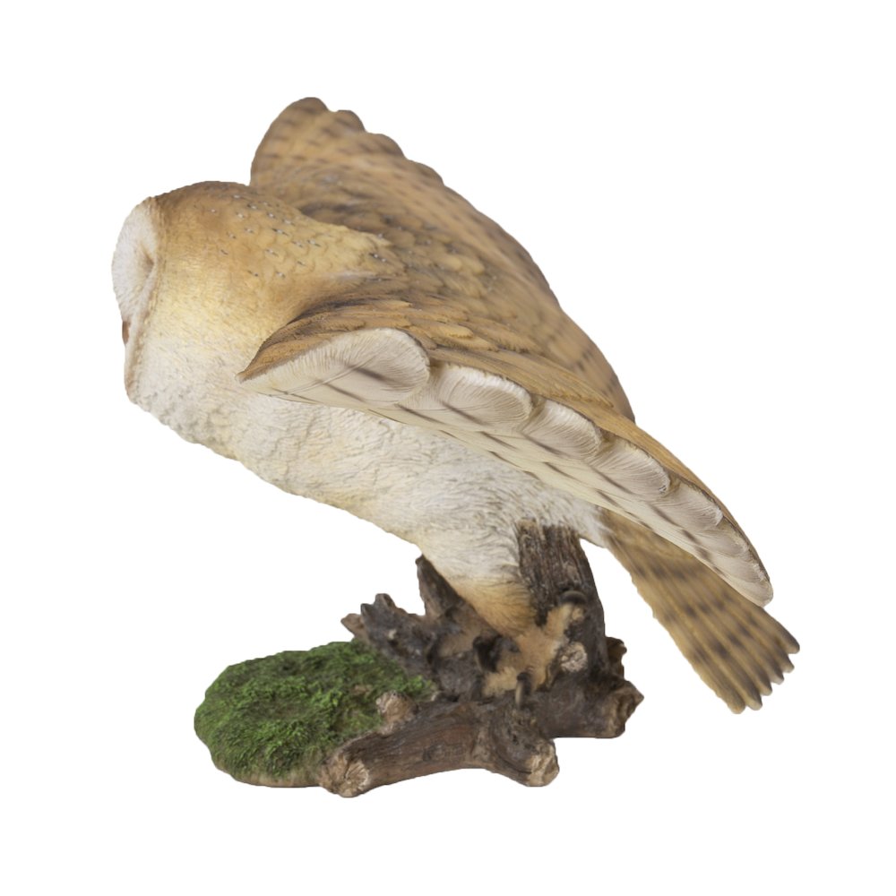 Barn Owl Flying Statue. Picture 1