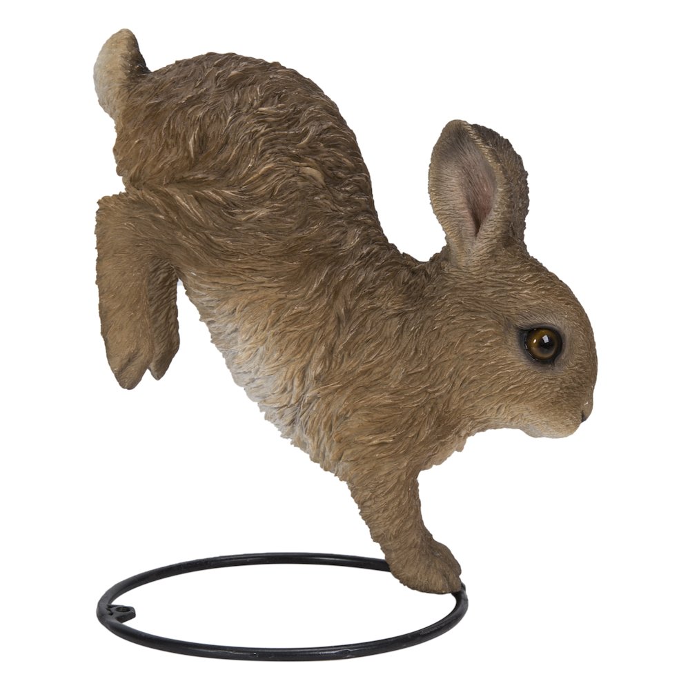 Hare Cub Running Statue. Picture 3