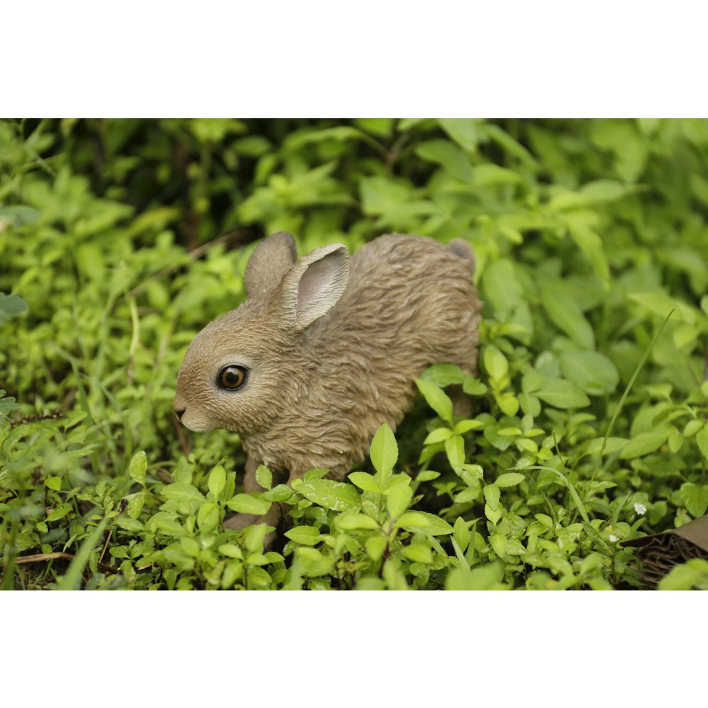 Hare Cub Running Statue. Picture 7