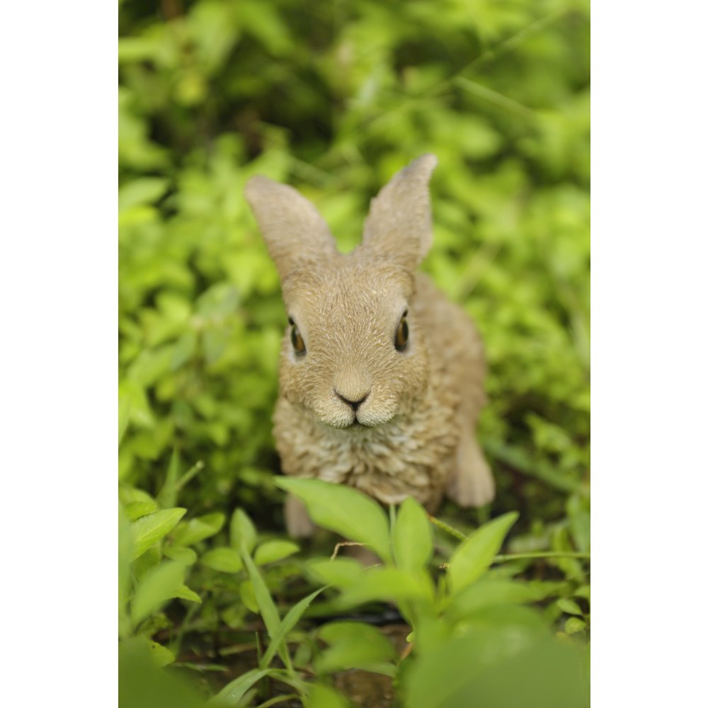 Hare Cub Jumping Statue. Picture 7