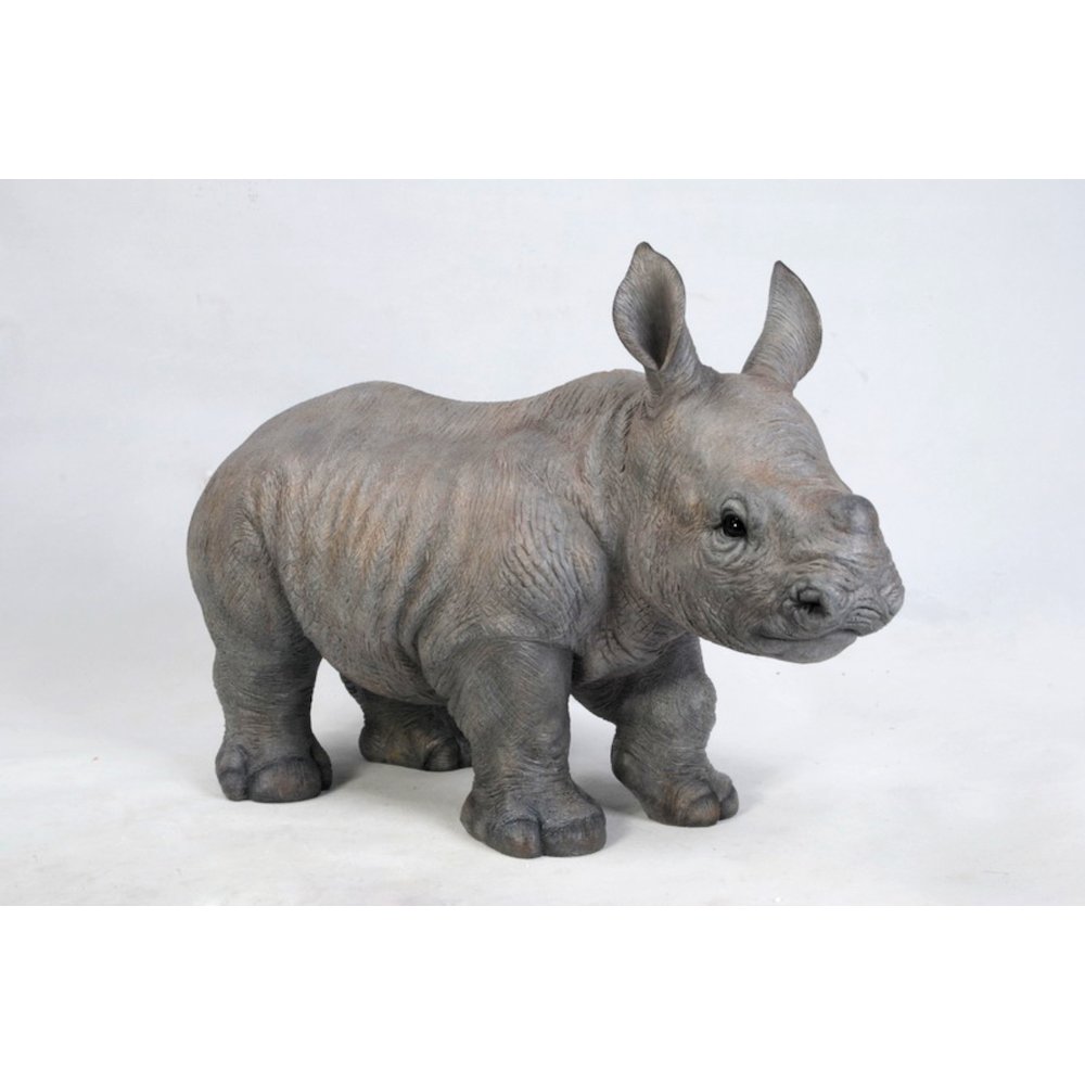 Rhino Baby Statue. Picture 2