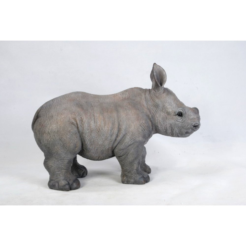 Rhino Baby Statue. Picture 4