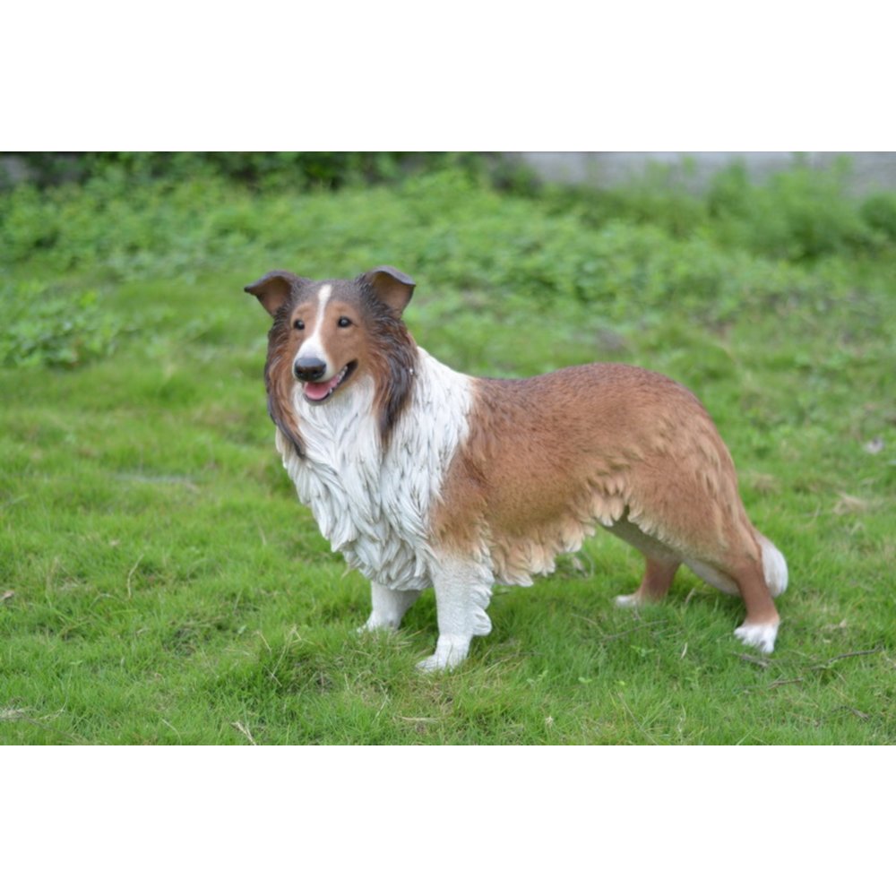 Collie Statue. Picture 1