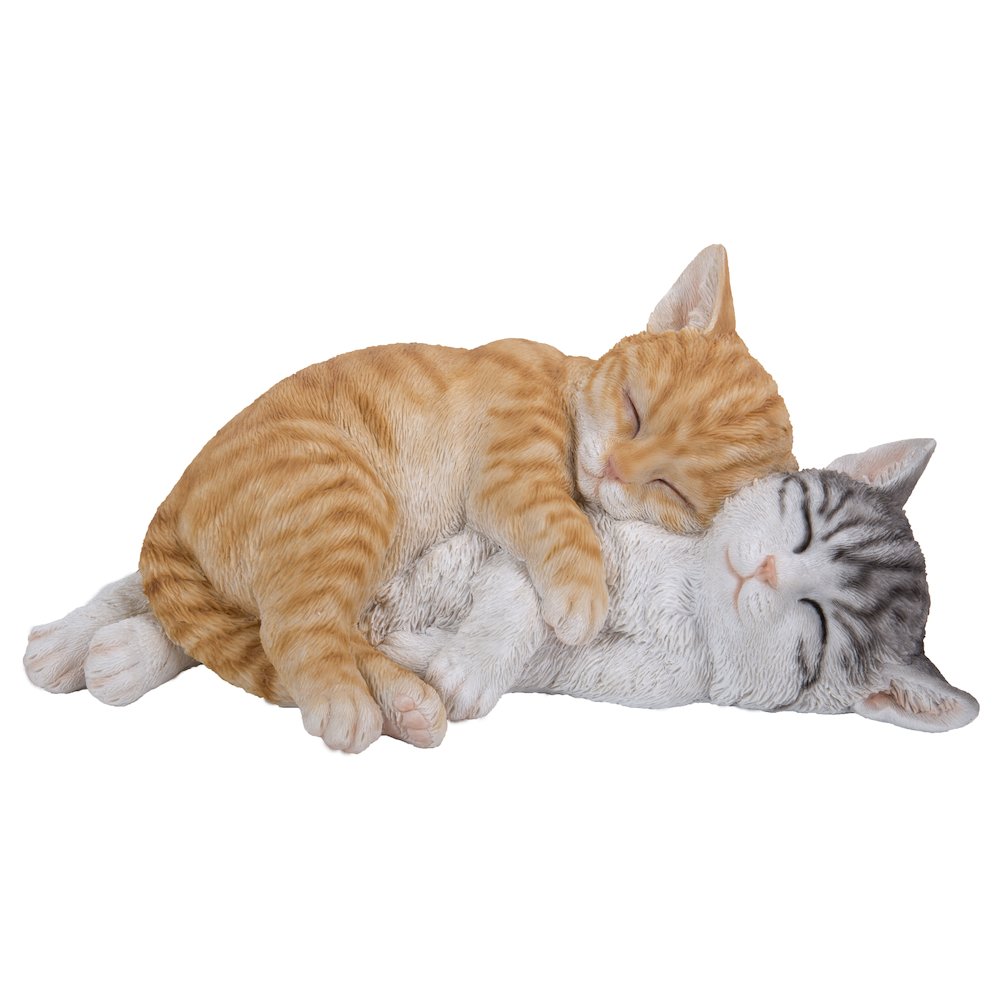 Orange & Grey Tabby Cats Sleeping. Picture 1