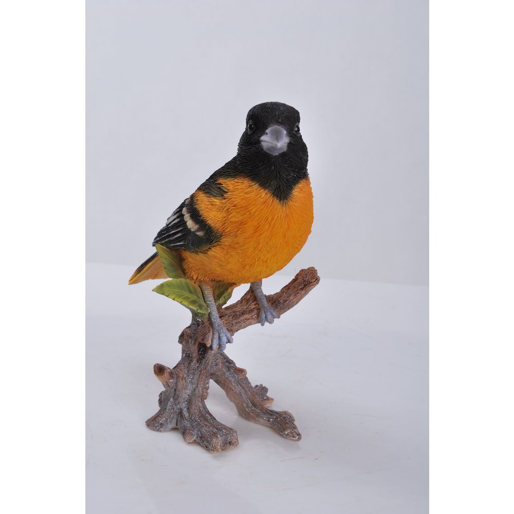 Oriole On Branch Statue. Picture 2