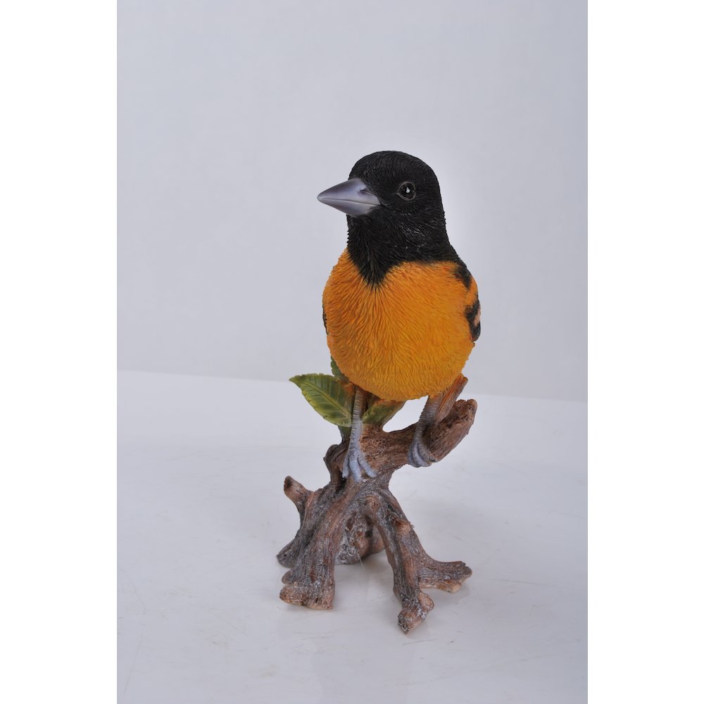 Oriole On Branch Statue. Picture 3