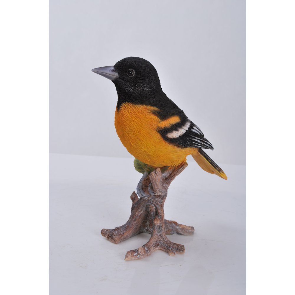 Oriole On Branch Statue. Picture 4