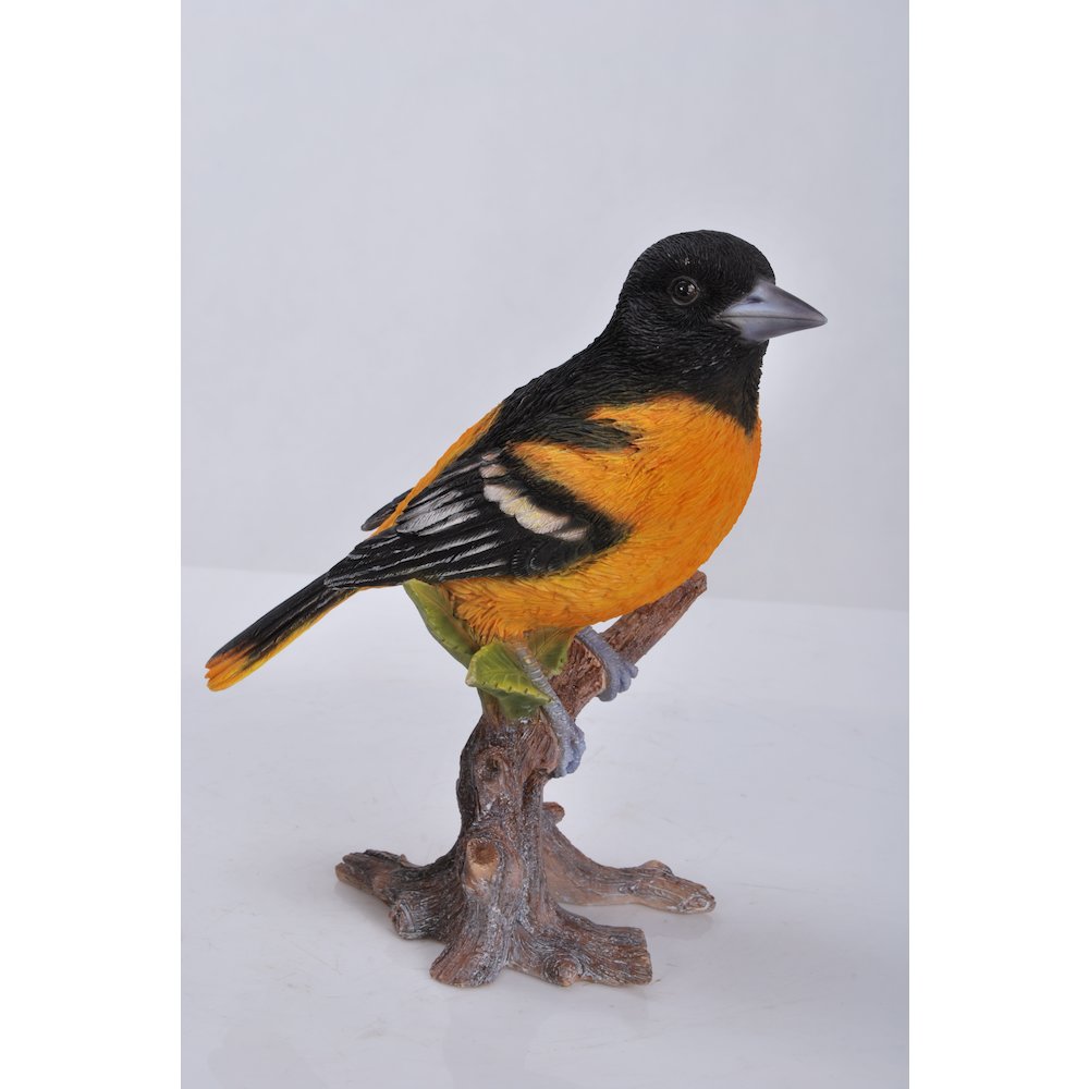 Oriole On Branch Statue. Picture 5